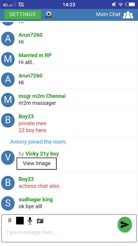 Tamil Chat Room